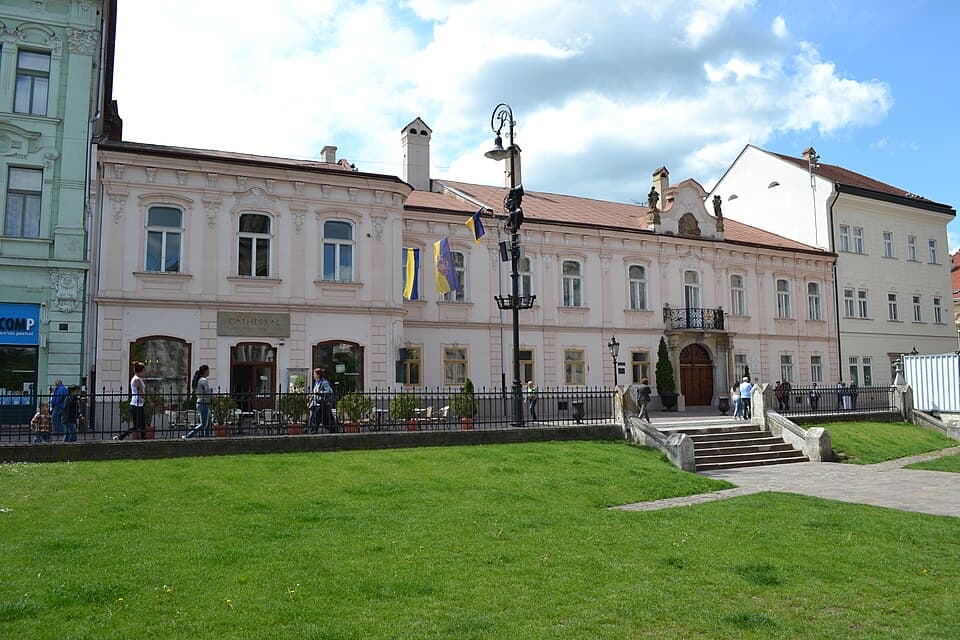 Дома на улице Главна в Старом городе Кошице