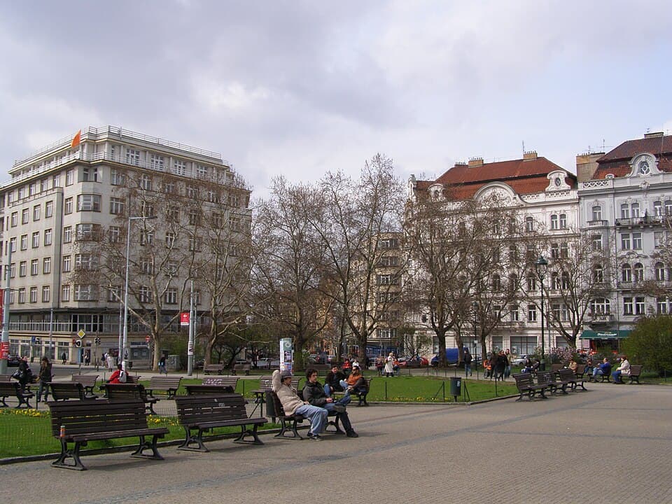 Náměstí Míru in Vinohrady — Prague 2