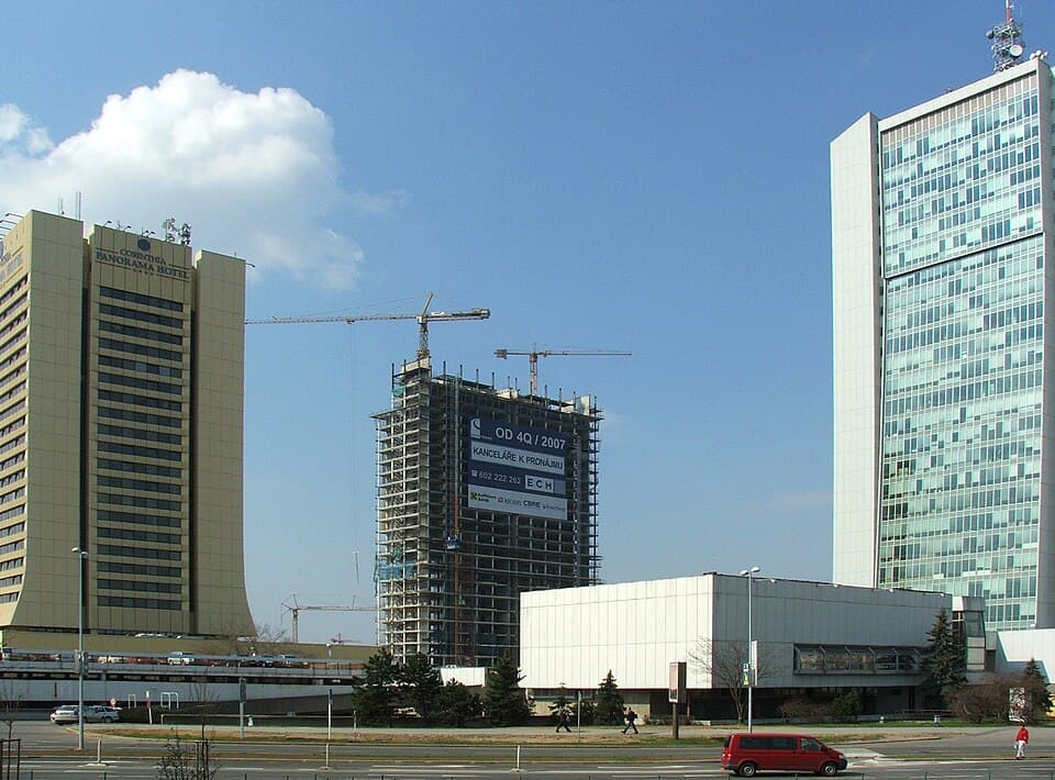 Pankrác and its towers — Prague 4