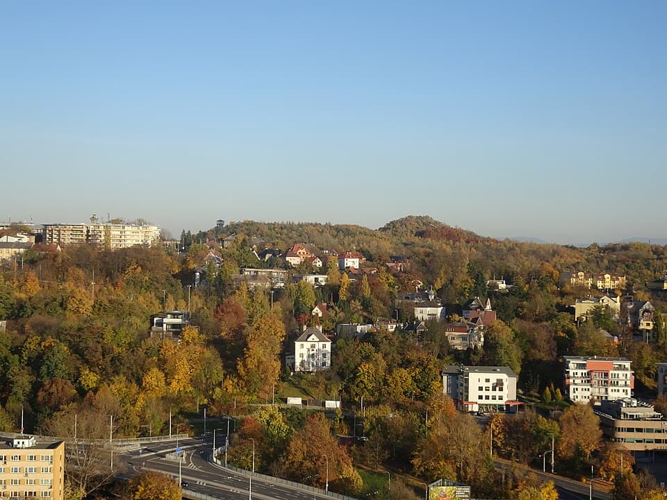 Острава с башни Новой ратуши