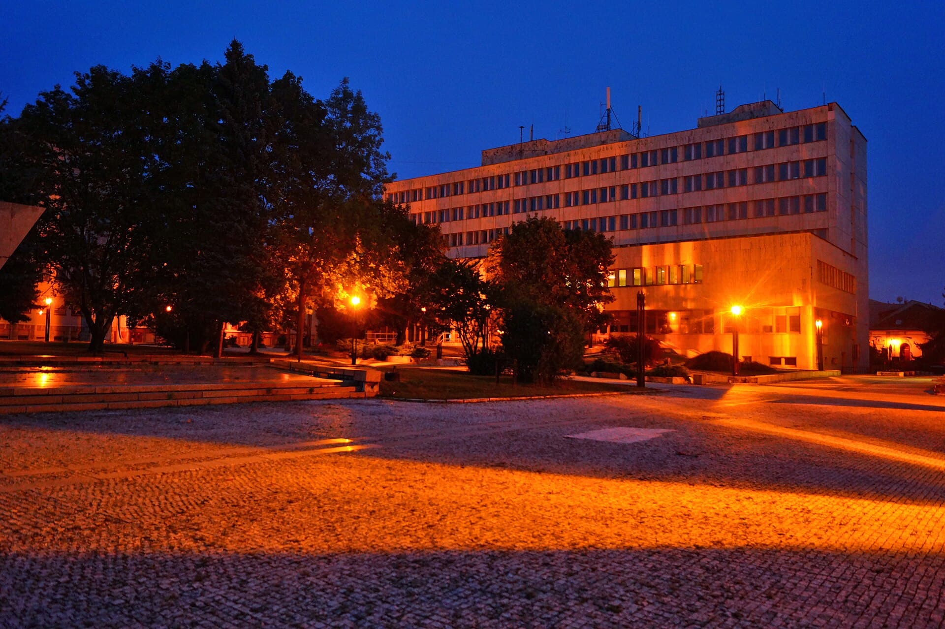 The centre of Prešov, Námestie mieru