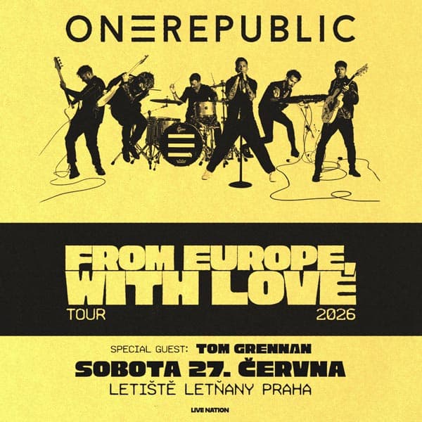 Концерт OneRepublic в Чехии