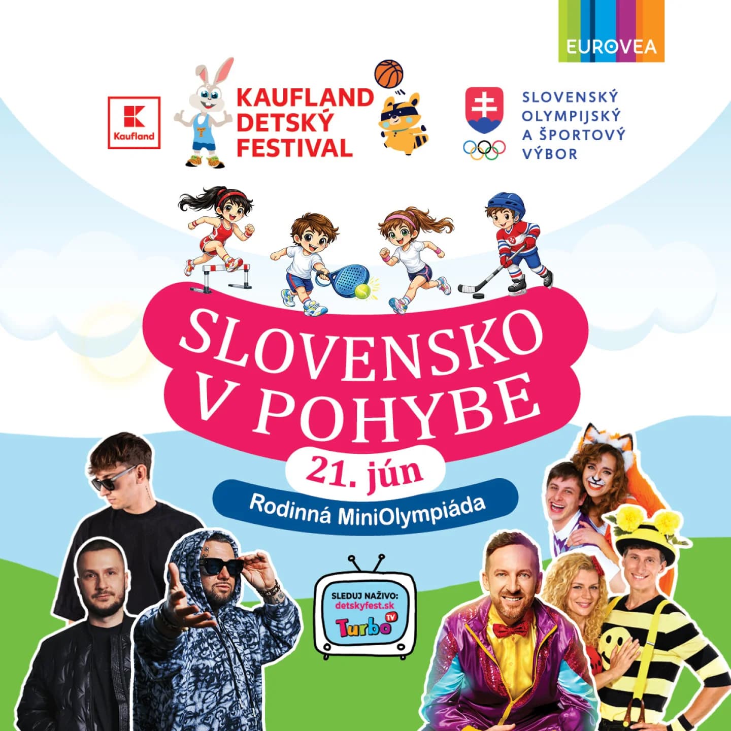 Семейная Мини-Олимпиада от Kaufland в Eurovea