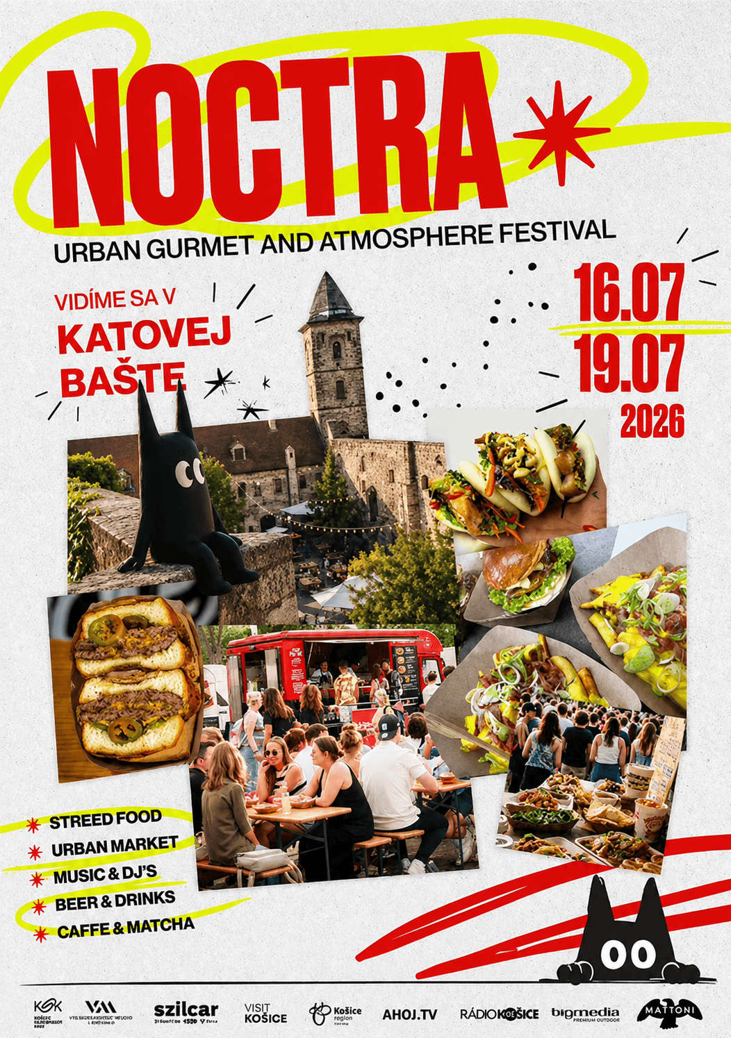 Фестиваль NOCTRA: гастрономические летние вечера в сердце Кошице