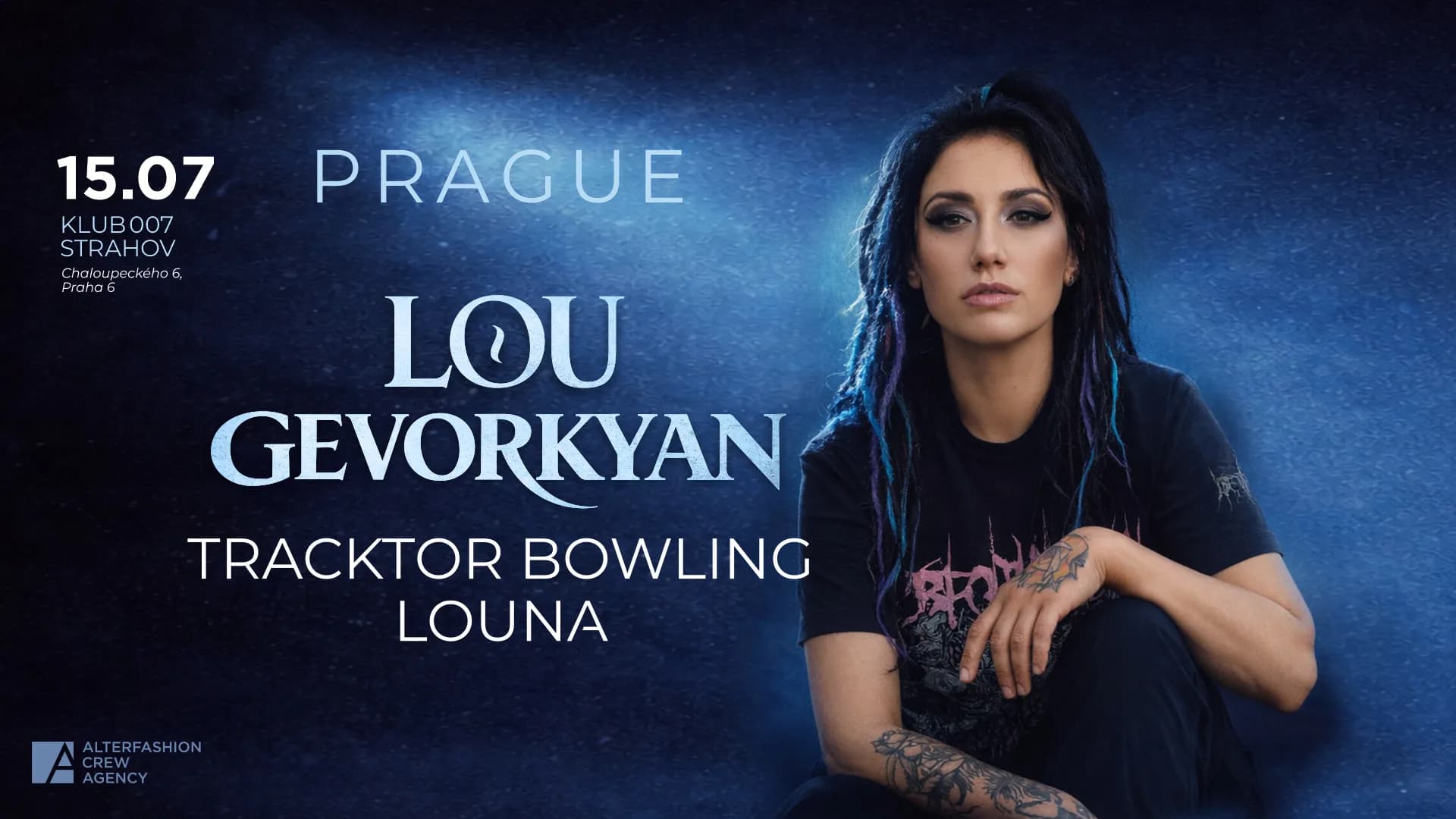 Квартирник Лусинэ Геворкян: хиты Louna и Tracktor Bowling