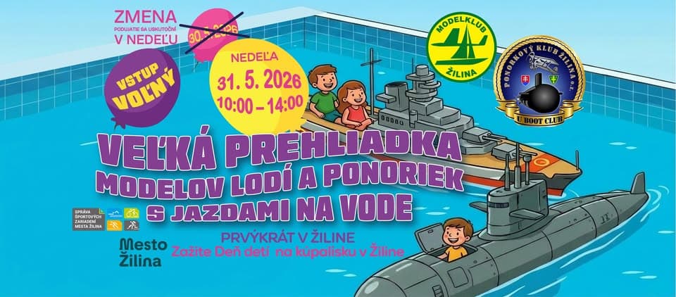 Шоу з моделями кораблів та субмарин у Жиліні