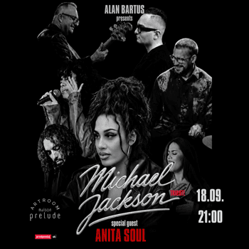 Alan Bartus & Crew - Tribute to Michael Jackson: concert in Bratislava