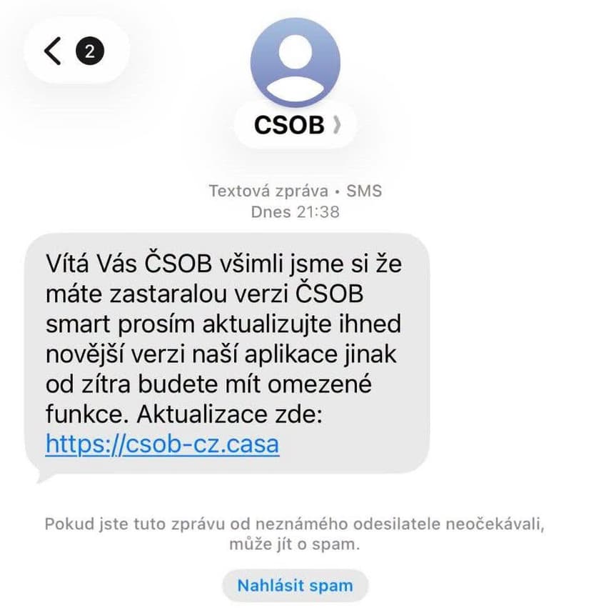 У Словаччині поширюють нові шахрайські схеми з фейковими SMS