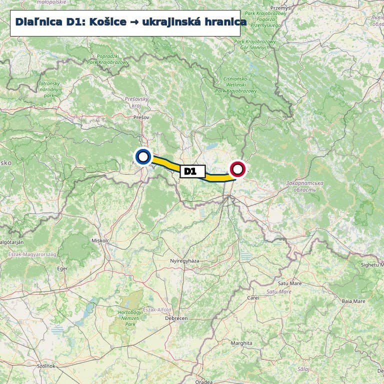 Section D1 to the border with Ukraine has received a contractor for the environmental impact assessment (EIA) report preparation