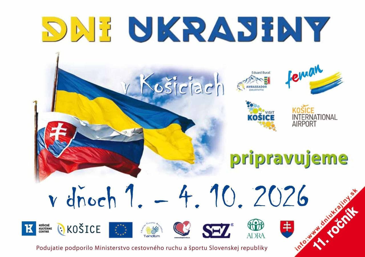 "Days of Ukraine 2026" in Košice: An International Cooperation Project
