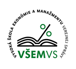 Вища школа економіки та менеджменту в Братиславі — логотип