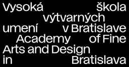 Academy of Fine Arts and Design in Bratislava logo